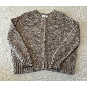John & Jenn Womens Oversize Wool Blend Sweater Small